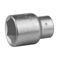 Головка шестигранная торцевая, CrV 1/2" 9мм