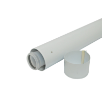 Удлинение для коаксиального дымохода 60/100мм l=1000мм Vaillant 303802
